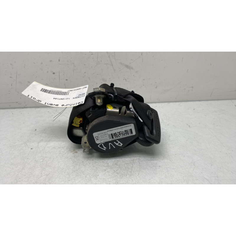 Pretensionneur de ceinture avant droit CITROEN NEMO Photo n°1