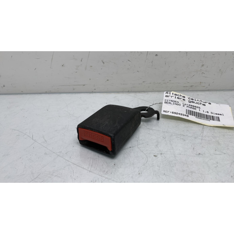 Attache ceinture arriere gauche CITROEN BERLINGO 2 Photo n°3