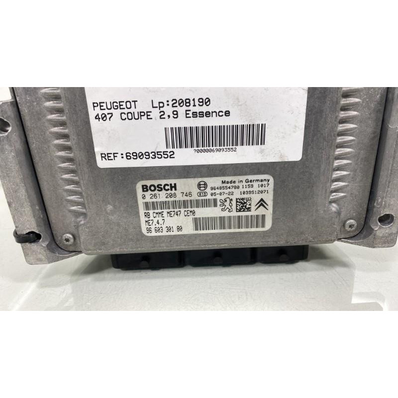 Calculateur moteur PEUGEOT 407 Photo n°5