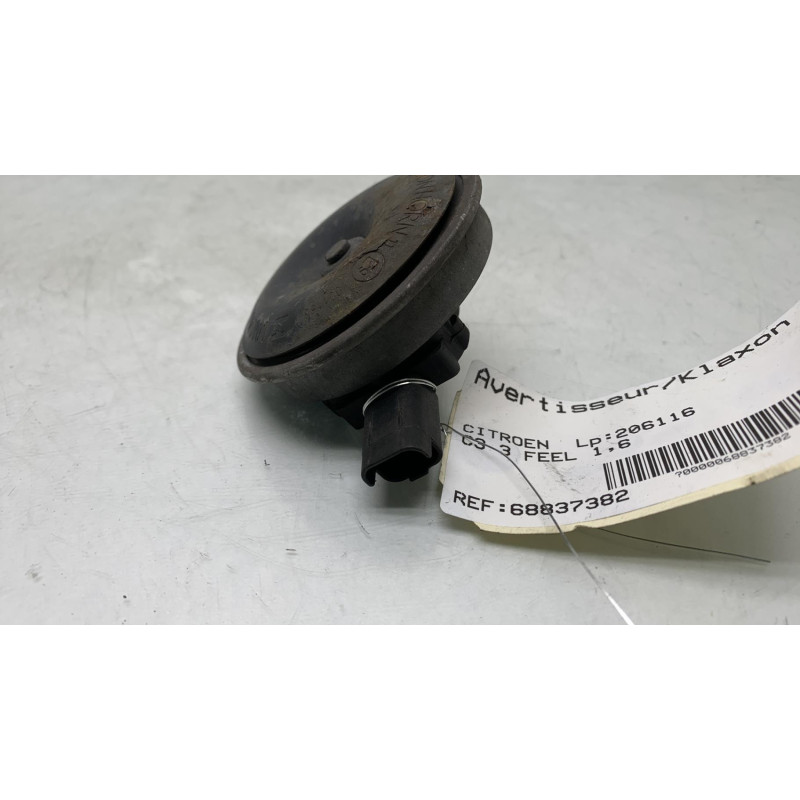 Avertisseur/Klaxon CITROEN C3 3 Photo n°2