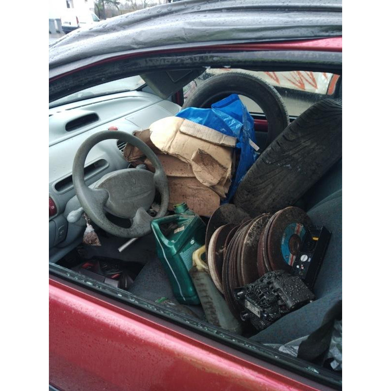 Commodo d'essuie glaces RENAULT TWINGO 1 Photo n°4