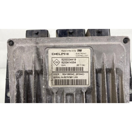 Calculateur moteur RENAULT MEGANE 2 Photo n°1