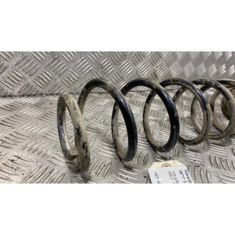 Ressort de suspension arriere gauche VOLKSWAGEN GOLF 4 Photo n°3