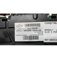 Compteur RENAULT CLIO 4