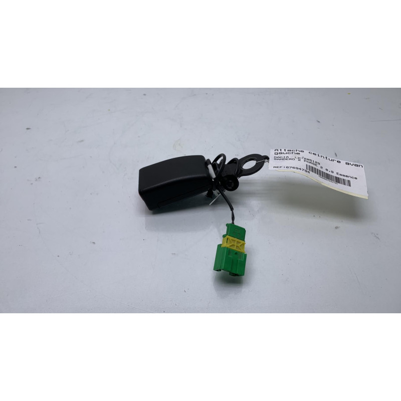 Attache ceinture avant gauche DACIA SANDERO 2 Photo n°3