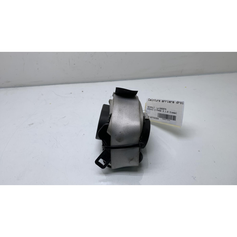 Ceinture arriere droit RENAULT SCENIC 3 Photo n°4