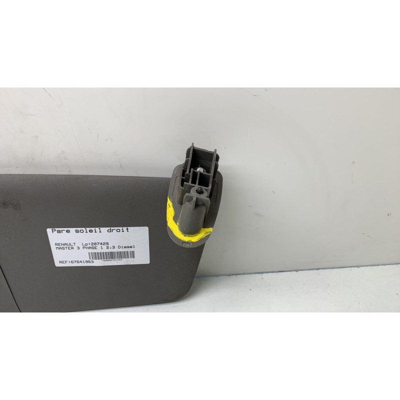 Pare soleil droit RENAULT MASTER 3 Photo n°3