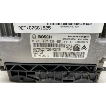 Calculateur moteur CITROEN C3 2 Photo n°1