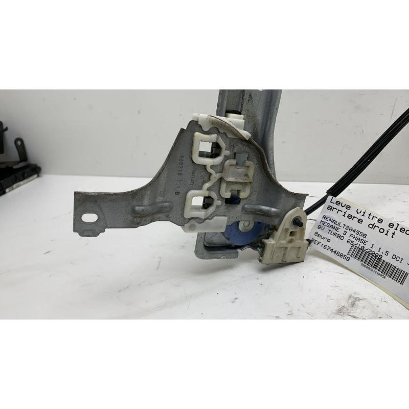 Leve vitre electrique arriere droit RENAULT MEGANE 3 Photo n°3