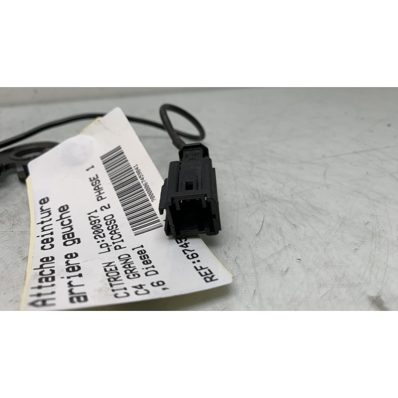 Attache ceinture arriere gauche CITROEN C4 GRAND PICASSO 2 Photo n°4