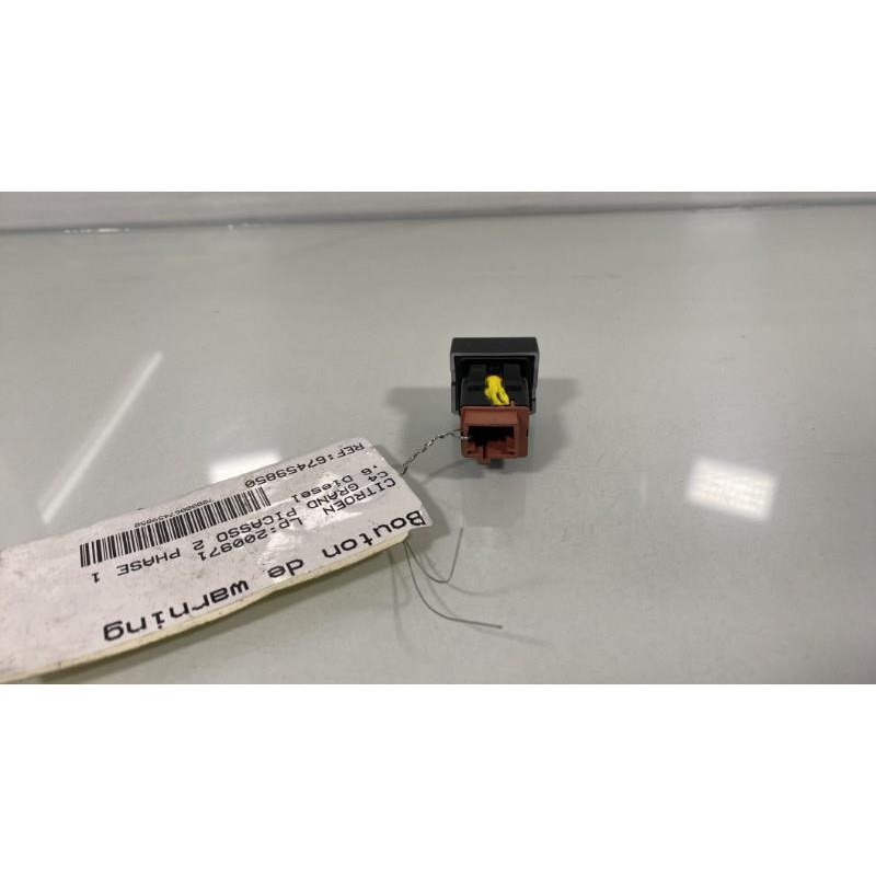 Bouton de warning CITROEN C4 GRAND PICASSO 2 Photo n°2