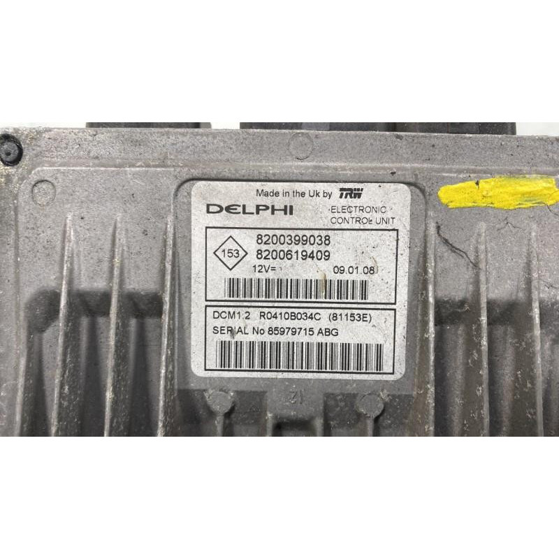 Calculateur moteur RENAULT CLIO 3 Photo n°2