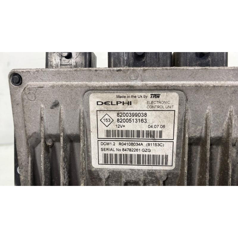 Calculateur moteur RENAULT CLIO 3 Photo n°2