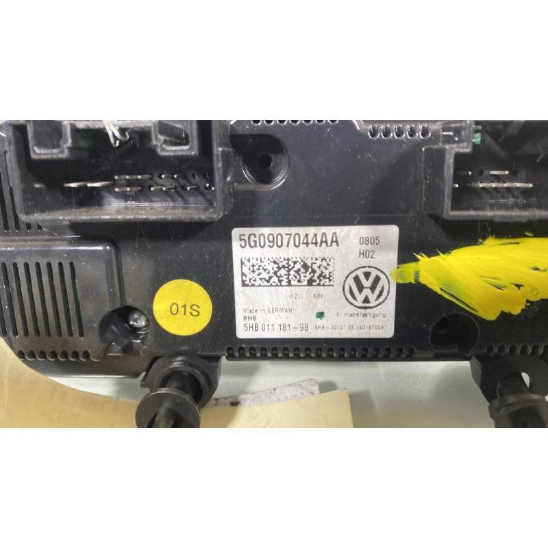 Commande chauffage VOLKSWAGEN GOLF 7 Photo n°1