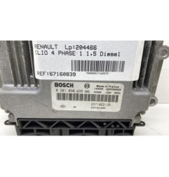 Calculateur moteur RENAULT CLIO 4 Photo n°1