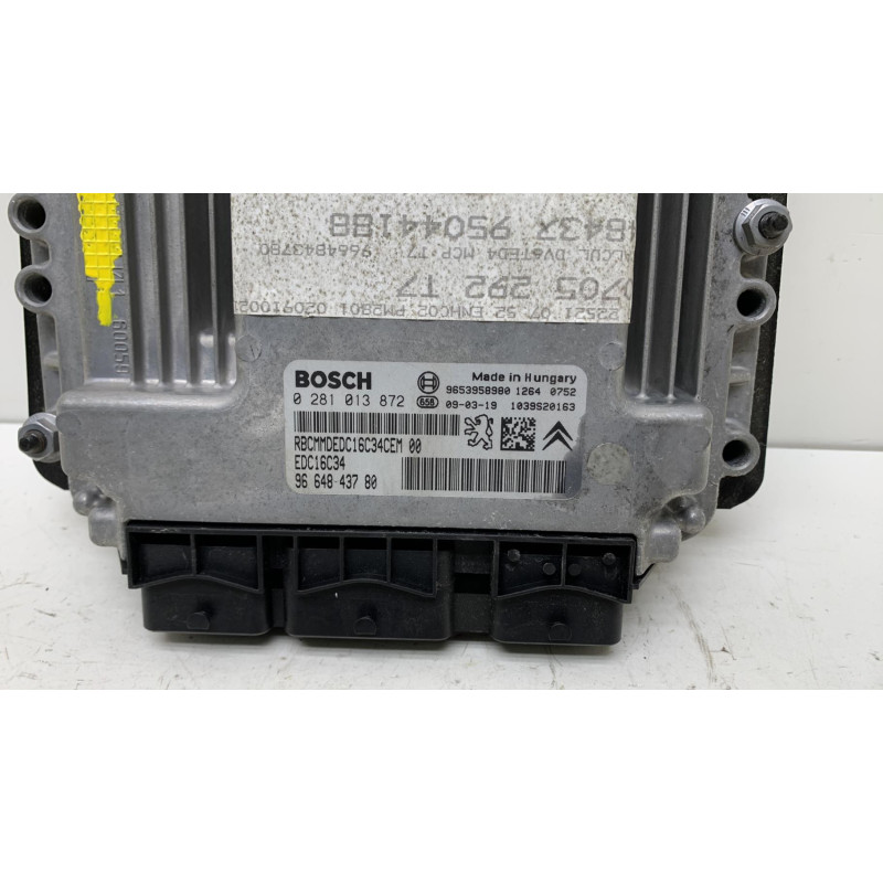 Calculateur moteur PEUGEOT 308 1 SW Photo n°2