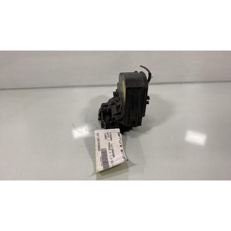 Serrure arriere droit NISSAN NOTE 1 Photo n°1