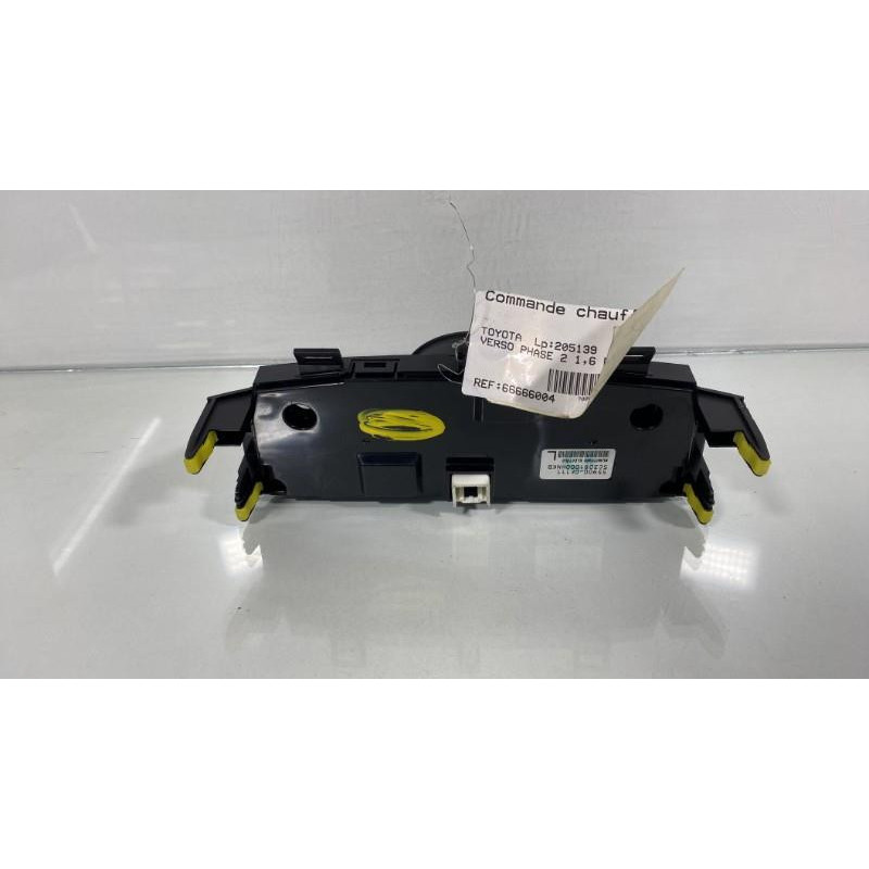 Commande chauffage TOYOTA VERSO Photo n°2