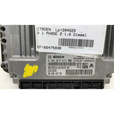 Calculateur moteur CITROEN C4 1