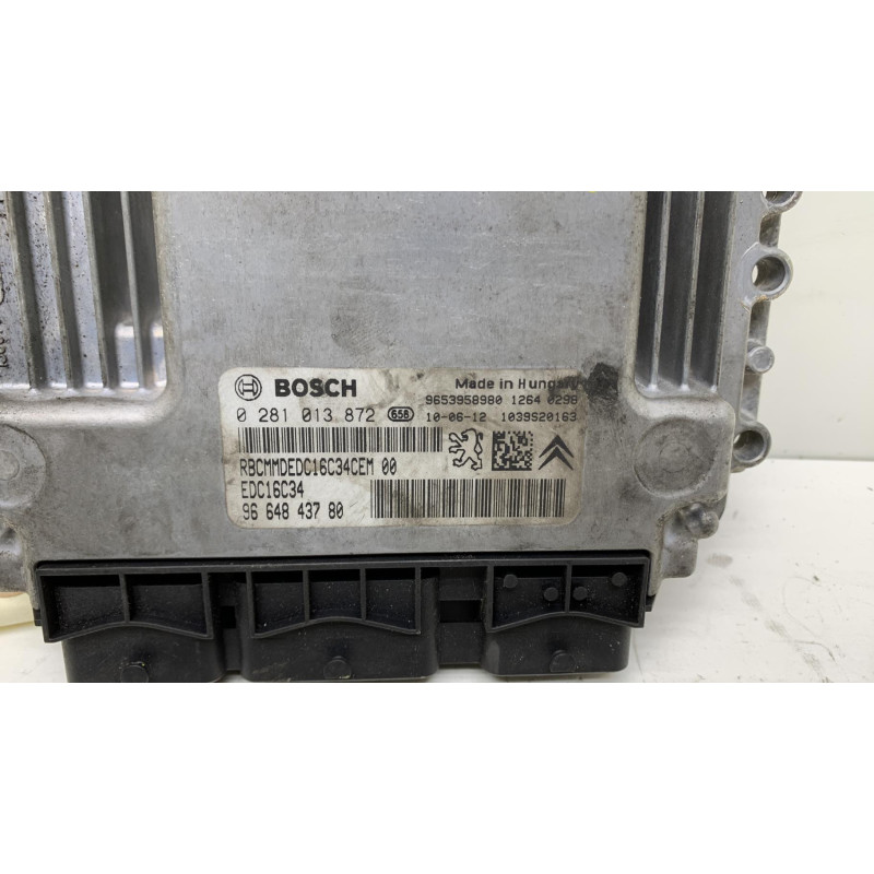 Calculateur moteur PEUGEOT 207 Photo n°2