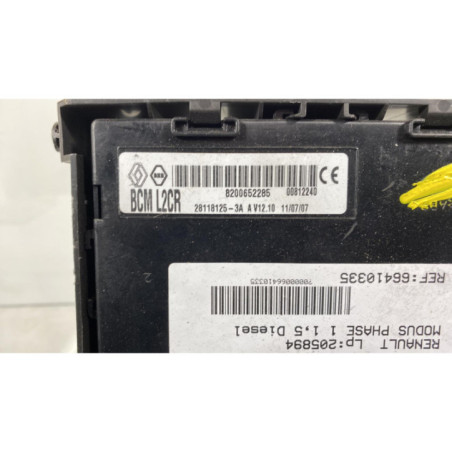 Boitier UCH RENAULT MODUS Photo n°1