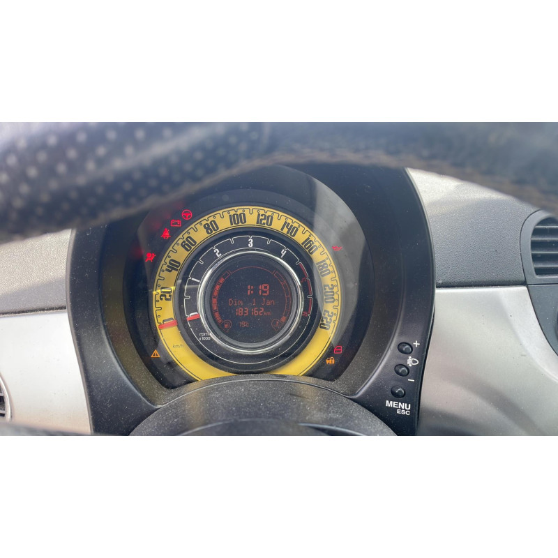 Bouton de warning FIAT 500 2 Photo n°6
