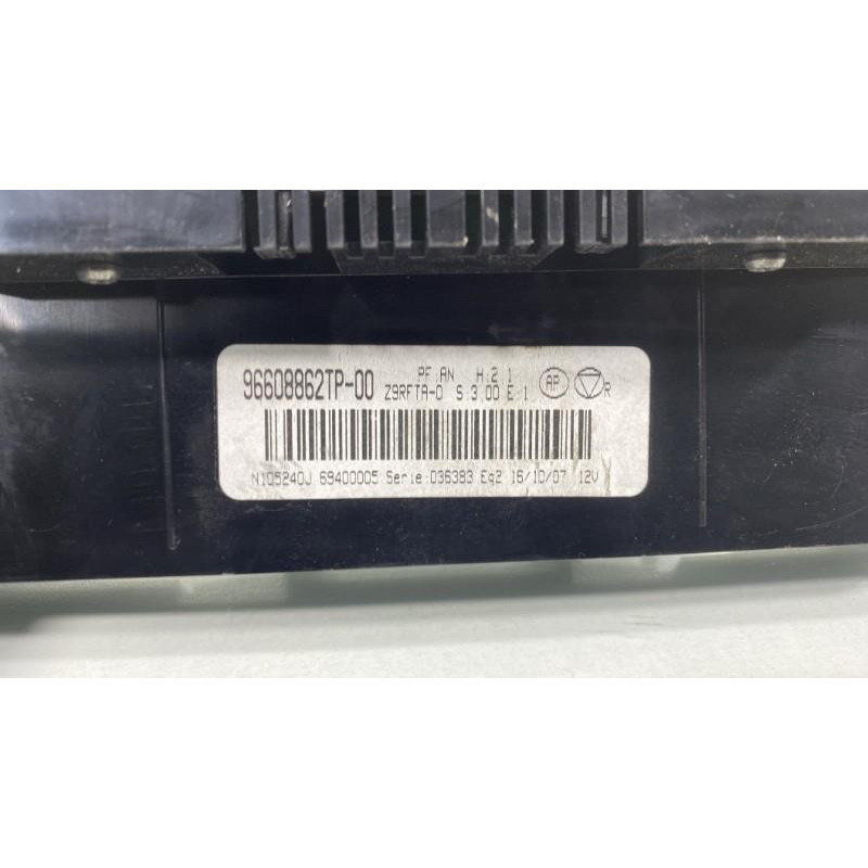 Commande chauffage PEUGEOT 607 Photo n°2