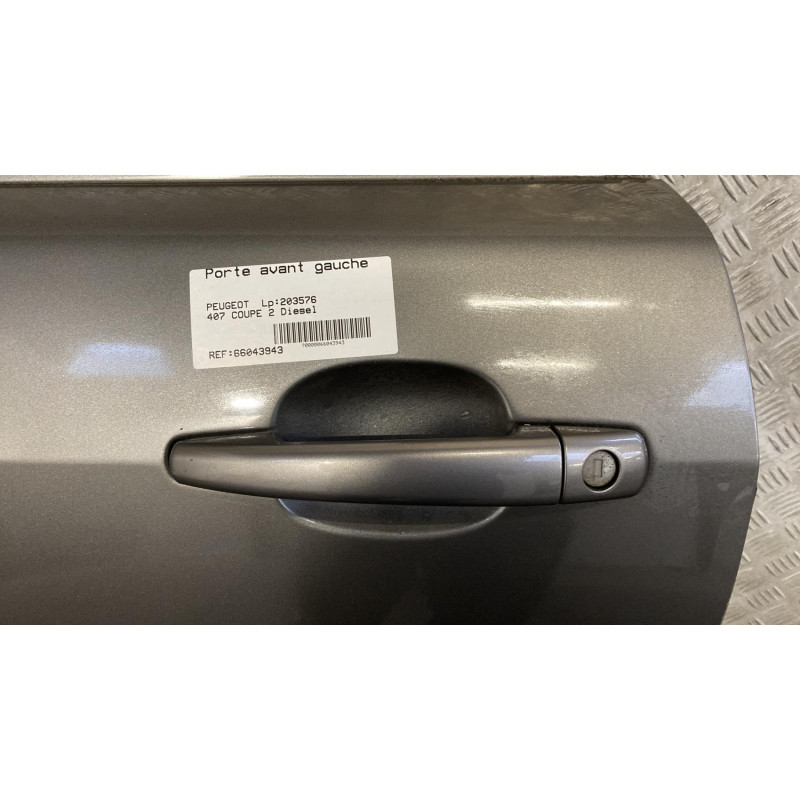 Porte avant gauche PEUGEOT 407 Photo n°4