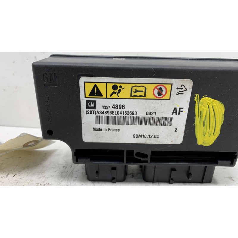 Boitier air bag OPEL ASTRA J Photo n°2