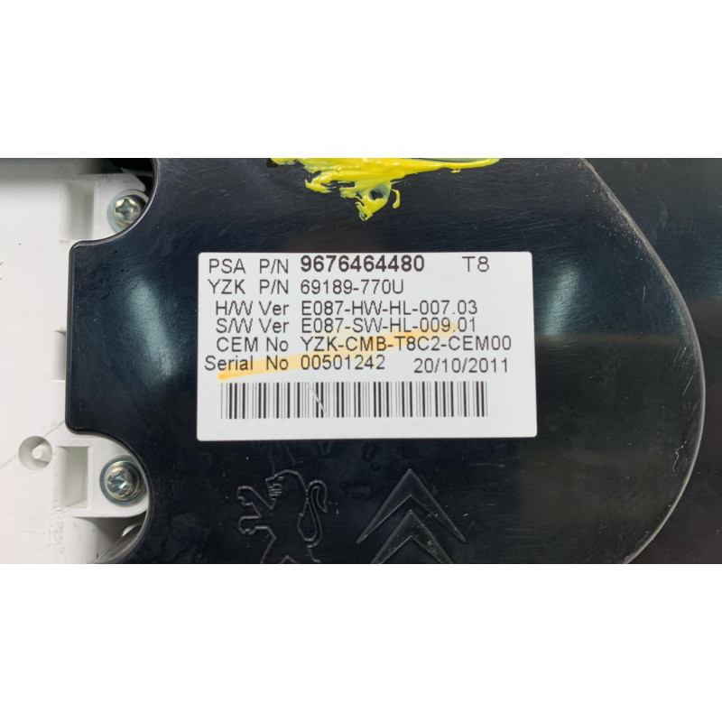 Compteur PEUGEOT 3008 1 Photo n°6