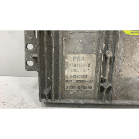 Calculateur moteur PEUGEOT 206 Photo n°1