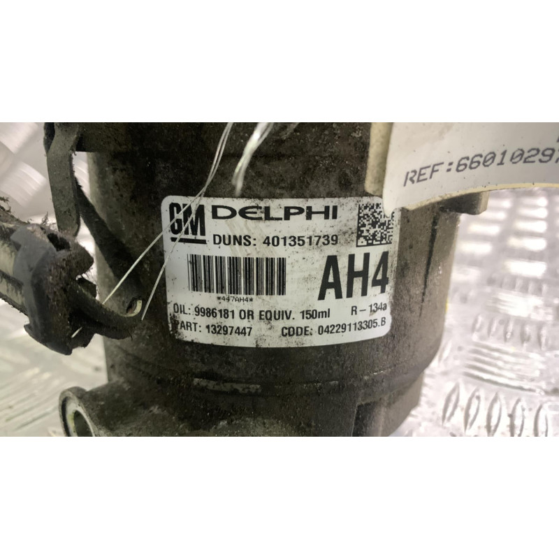 Compresseur clim OPEL ASTRA H Photo n°3