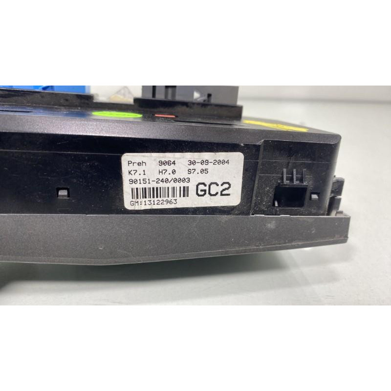 Commande chauffage OPEL ASTRA G Photo n°2