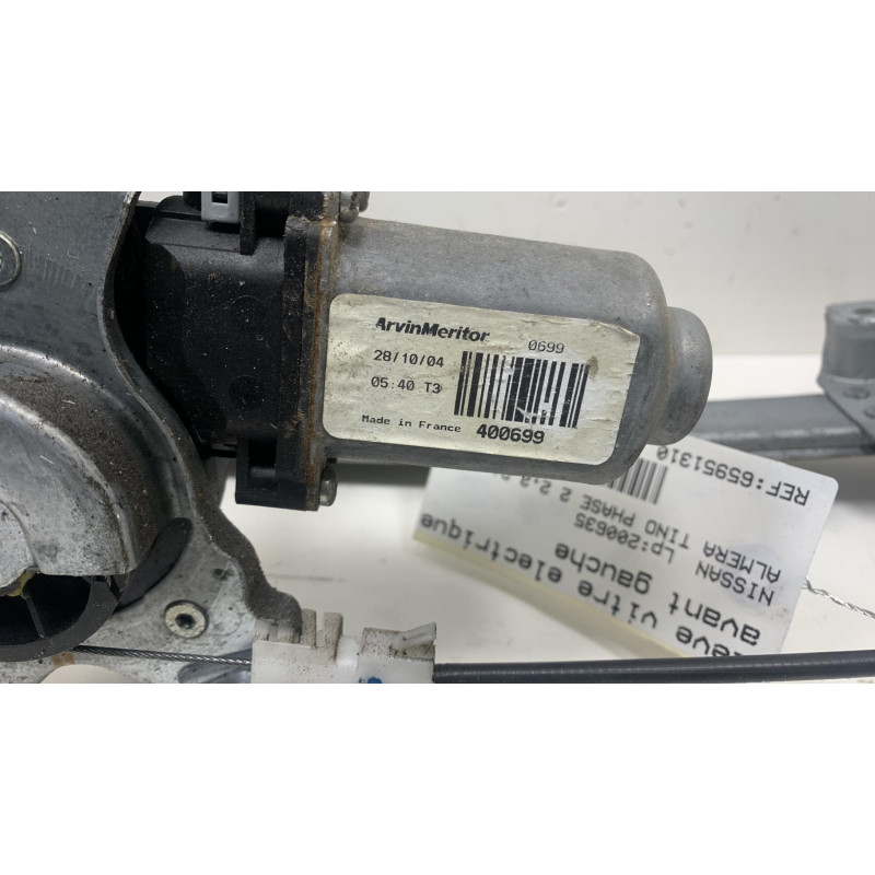 Leve vitre electrique avant gauche NISSAN ALMERA TINO Photo n°4