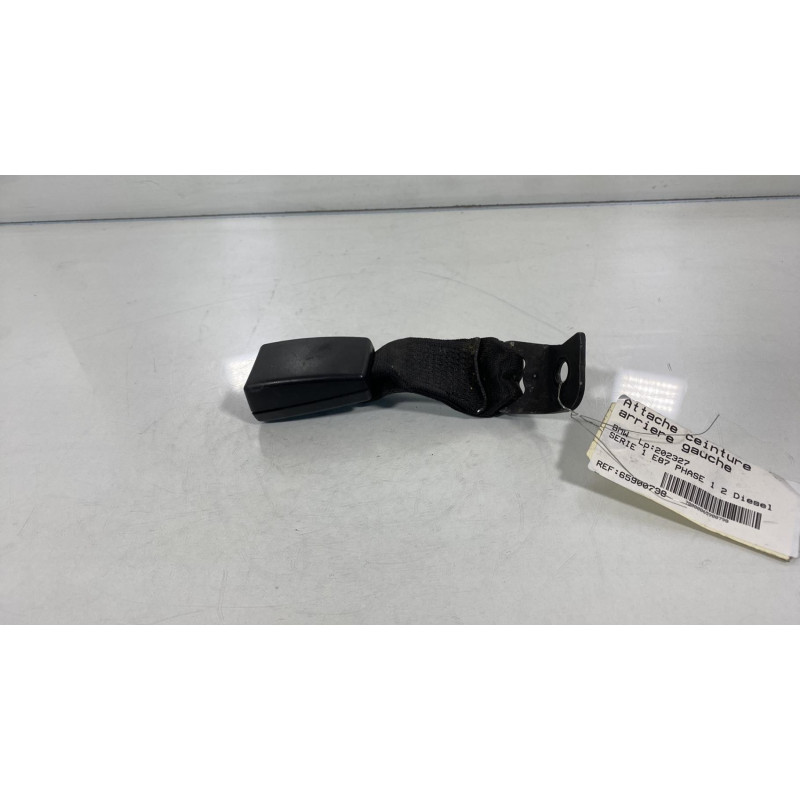 Attache ceinture arriere gauche BMW SERIE 1 E87 Photo n°2