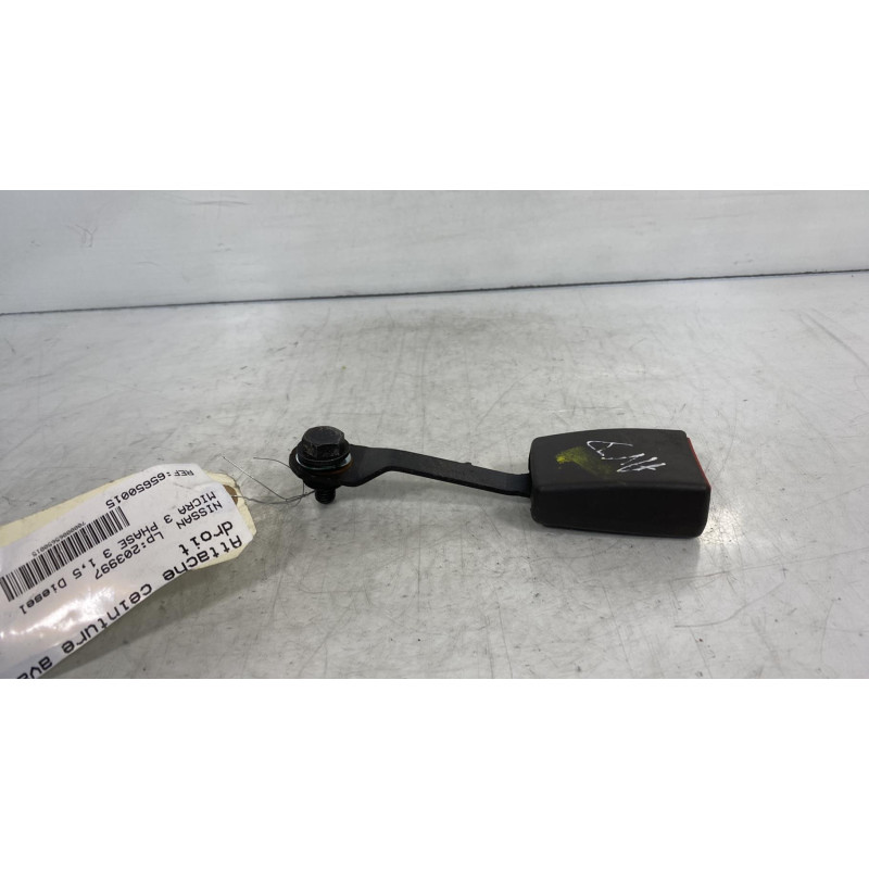 Attache ceinture avant droit NISSAN MICRA 3 Photo n°3