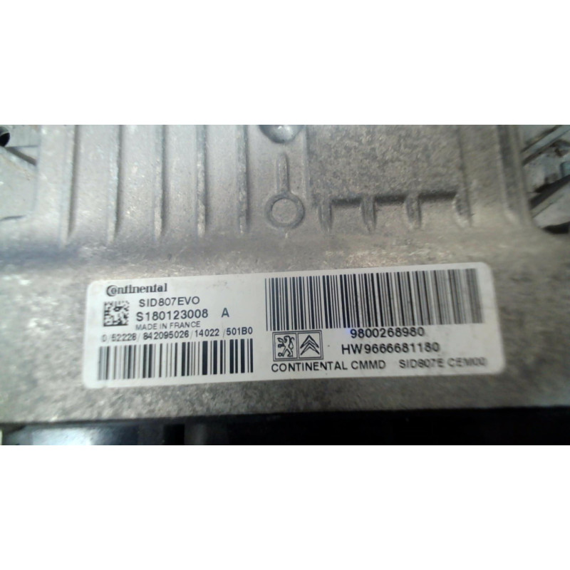 Calculateur moteur PEUGEOT PARTNER 2 Photo n°1