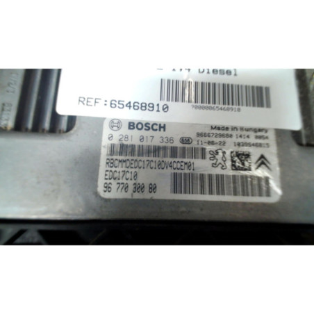 Calculateur moteur PEUGEOT 207 Photo n°1