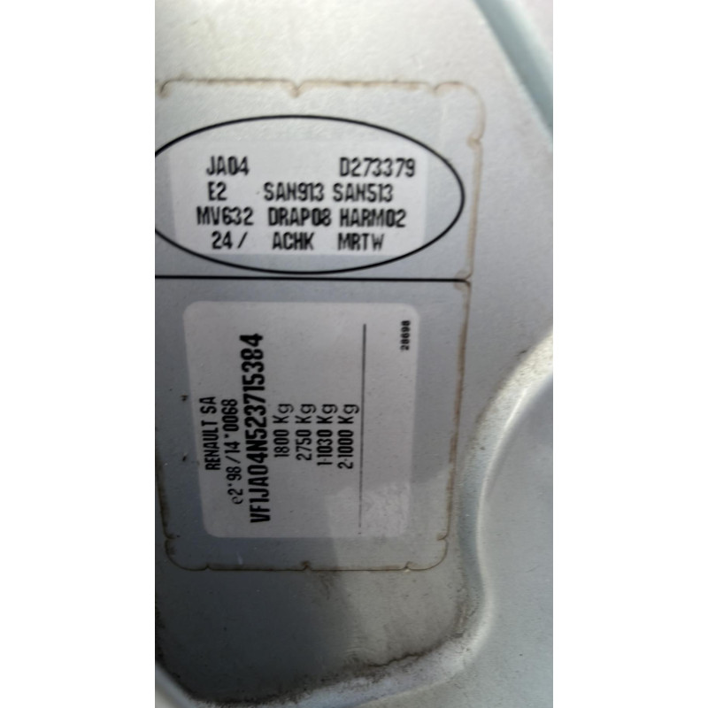 Leve vitre electrique avant droit RENAULT SCENIC 1 Photo n°6