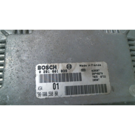 Calculateur moteur PEUGEOT 106 Photo n°1