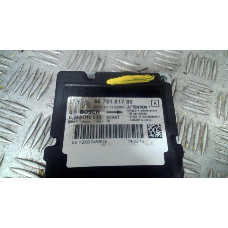 Boitier air bag PEUGEOT 3008 1 Photo n°2