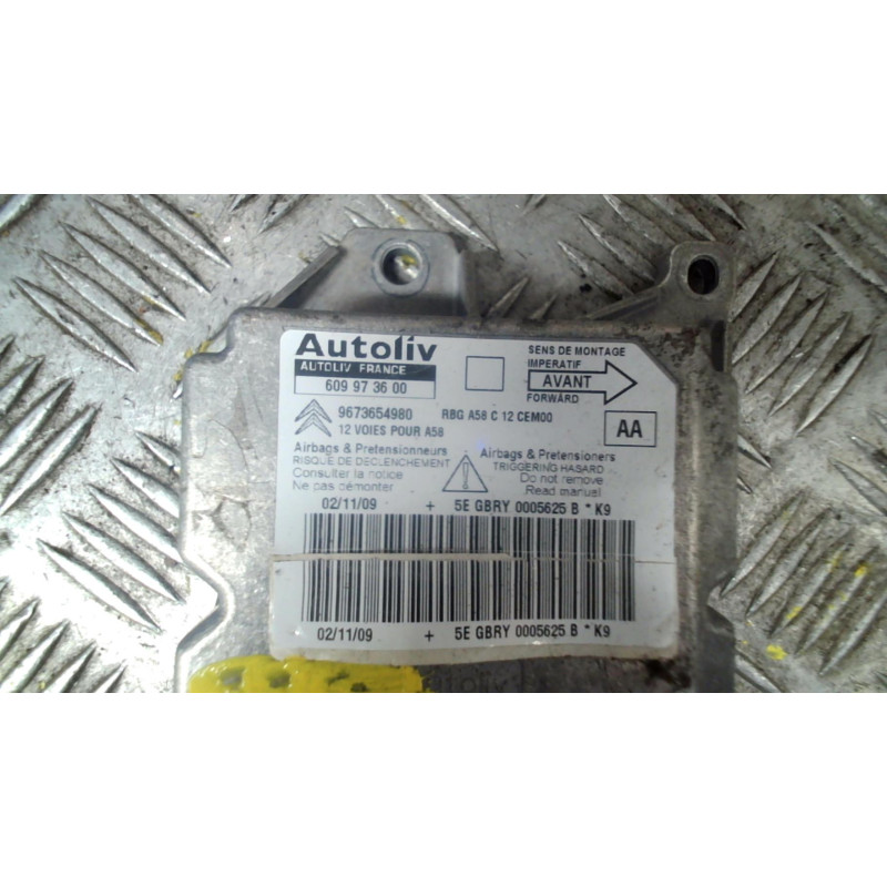 Boitier air bag CITROEN C3 PICASSO Photo n°2