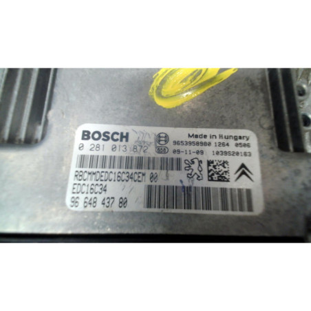 Calculateur moteur CITROEN C3 PICASSO Photo n°1