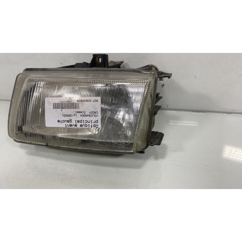 Optique avant principal gauche (feux)(phare) VOLKSWAGEN CADDY 2 Photo n°2