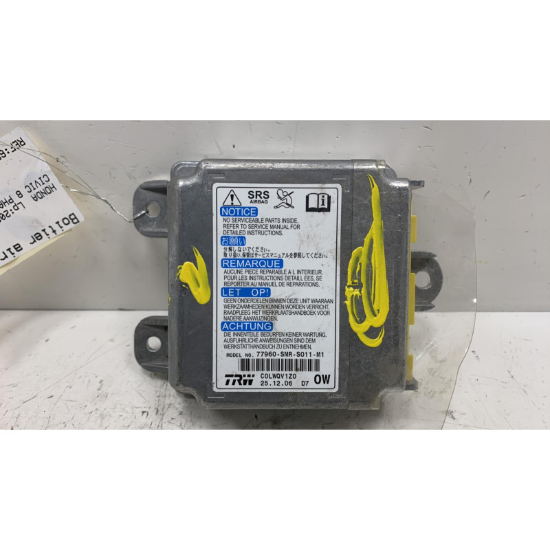 Boitier air bag HONDA CIVIC 8 Photo n°3