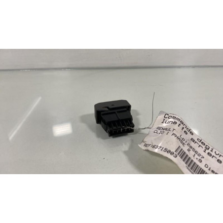 Commande degivrage lunette arriere RENAULT CLIO 1 Photo n°1