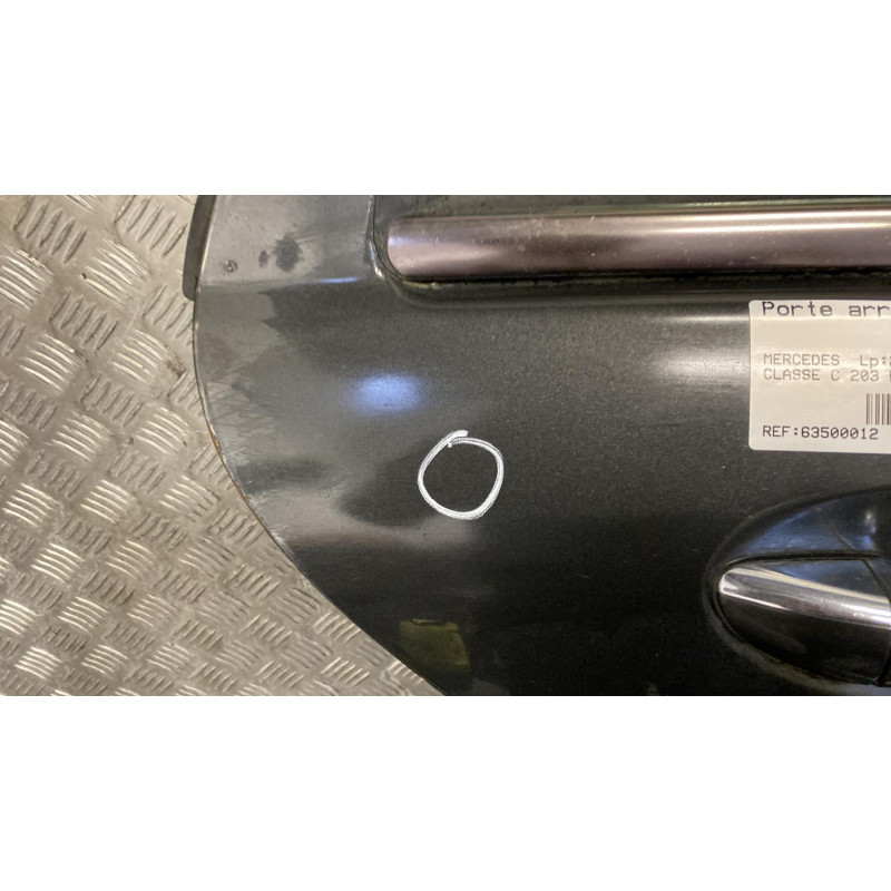 Porte arriere droit MERCEDES CLASSE C 203 Photo n°4