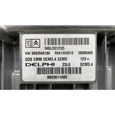 Calculateur moteur PEUGEOT 407 Photo n°1