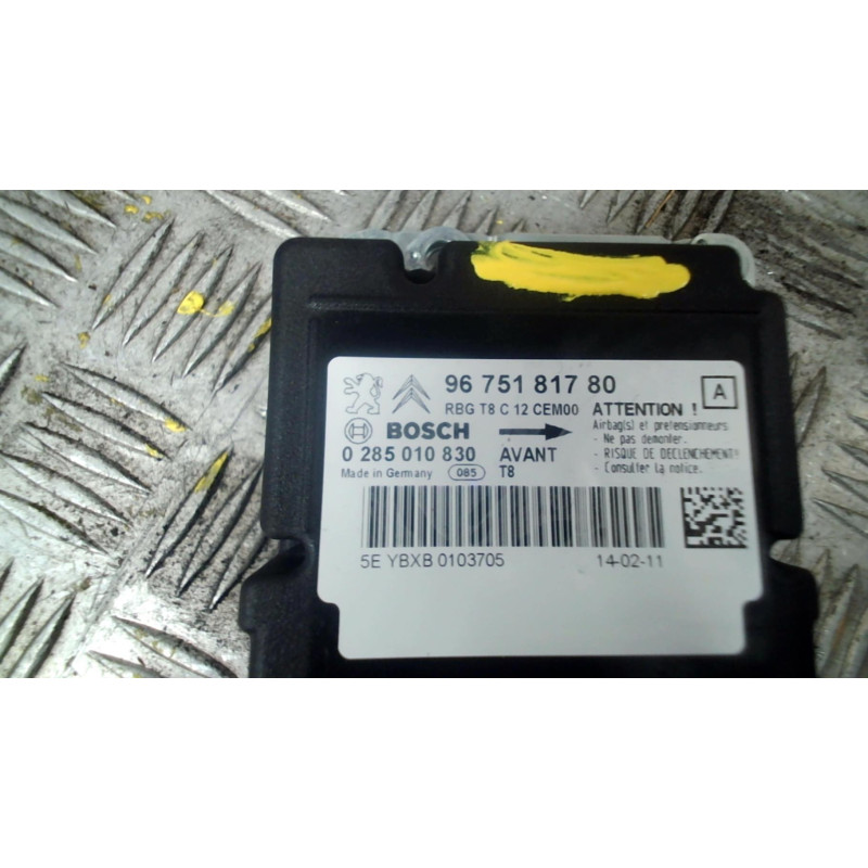Boitier air bag PEUGEOT 5008 1 Photo n°3
