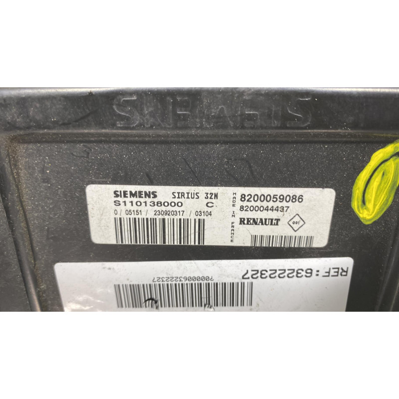 Calculateur moteur RENAULT TWINGO 1 Photo n°1
